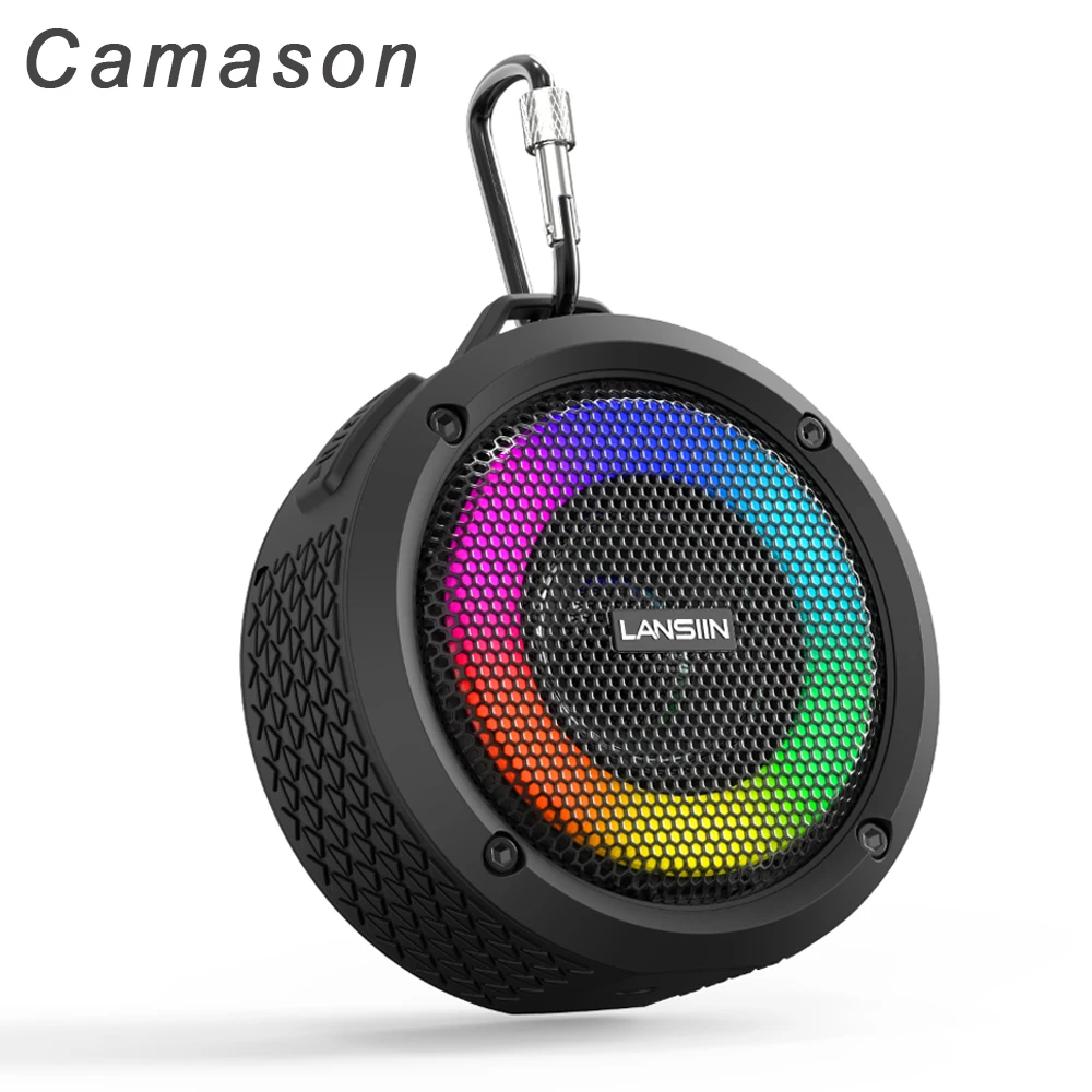 Camason wireless Bluetooth speaker subwoofer outdoor portable Waterproof boombox stereo Sound box quality with mic