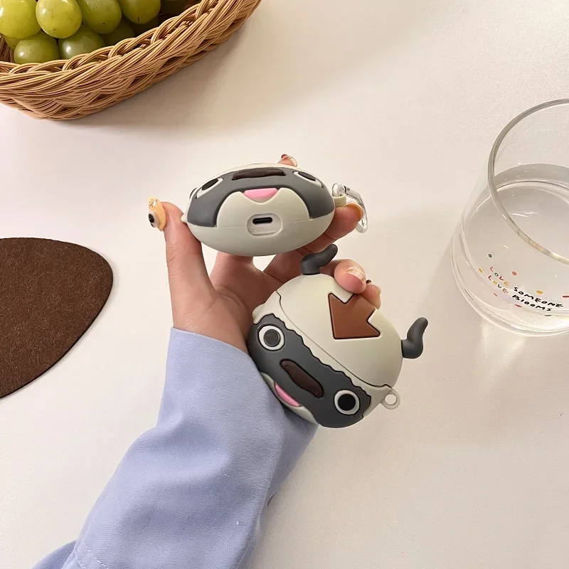 Cartoon Cow Earphone Case For Samsung Buds 3 Pro Bluetooth Wireless Personalized Silicone Protective Case Galaxy Buds3 Soft Case