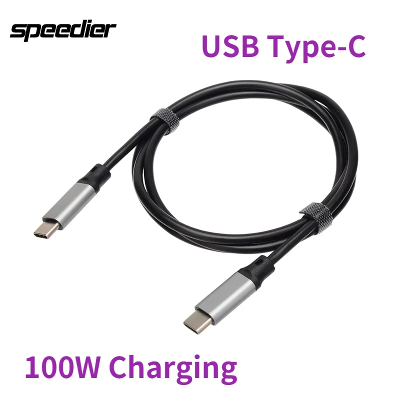 USB Type C Male To Male 100W PD Fast Charging Extension Cable For MacBook Pro Quick Charge 4.0 For Samsung Xiaomi Mi 10