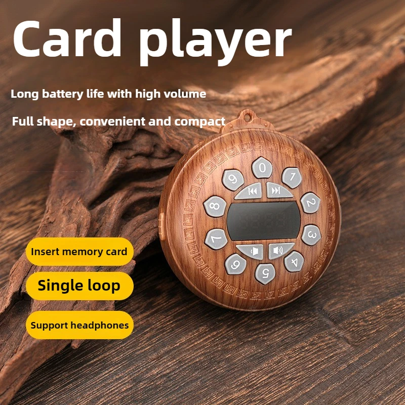 Classical Premium Home Music Player 24H Loop Mini Portable Rechargeable Audio