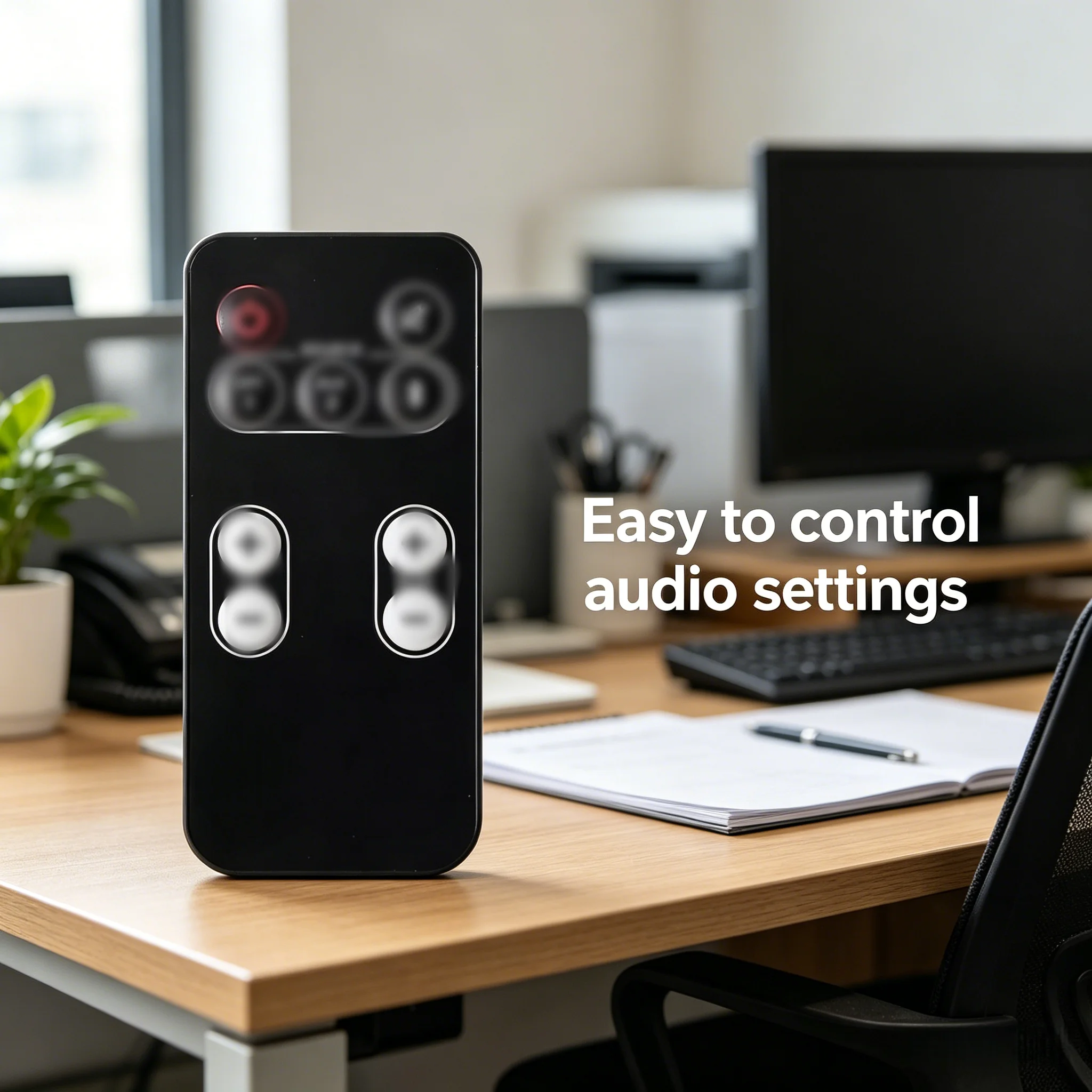 Premium Wireless IR Receiver Remote Control, Compatible with Polk Audio FR1 Black Soundbar Home Theater Audio System Spare