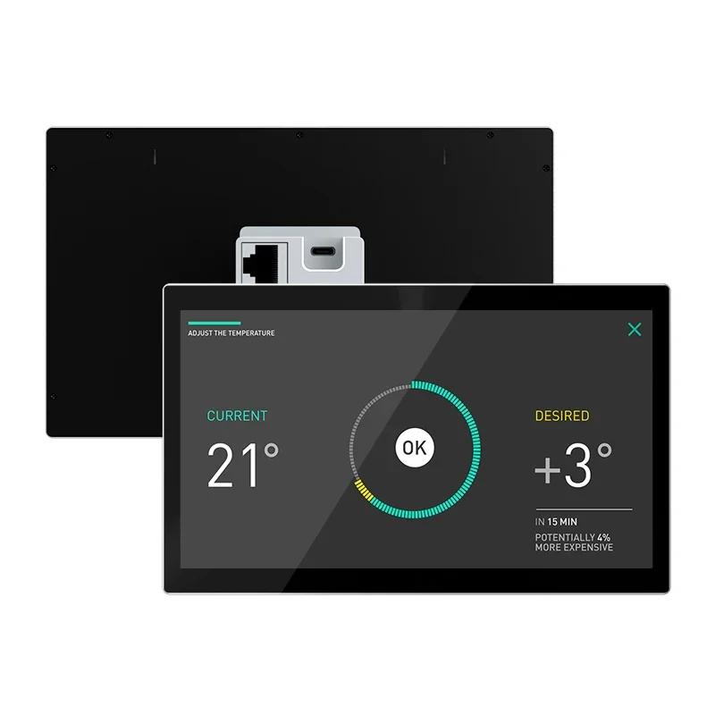 2026 Sunworld YC-SM08M Smart Home 8-Inch Knx Smart Home System Android Wall Mount Poe Tablet Panel