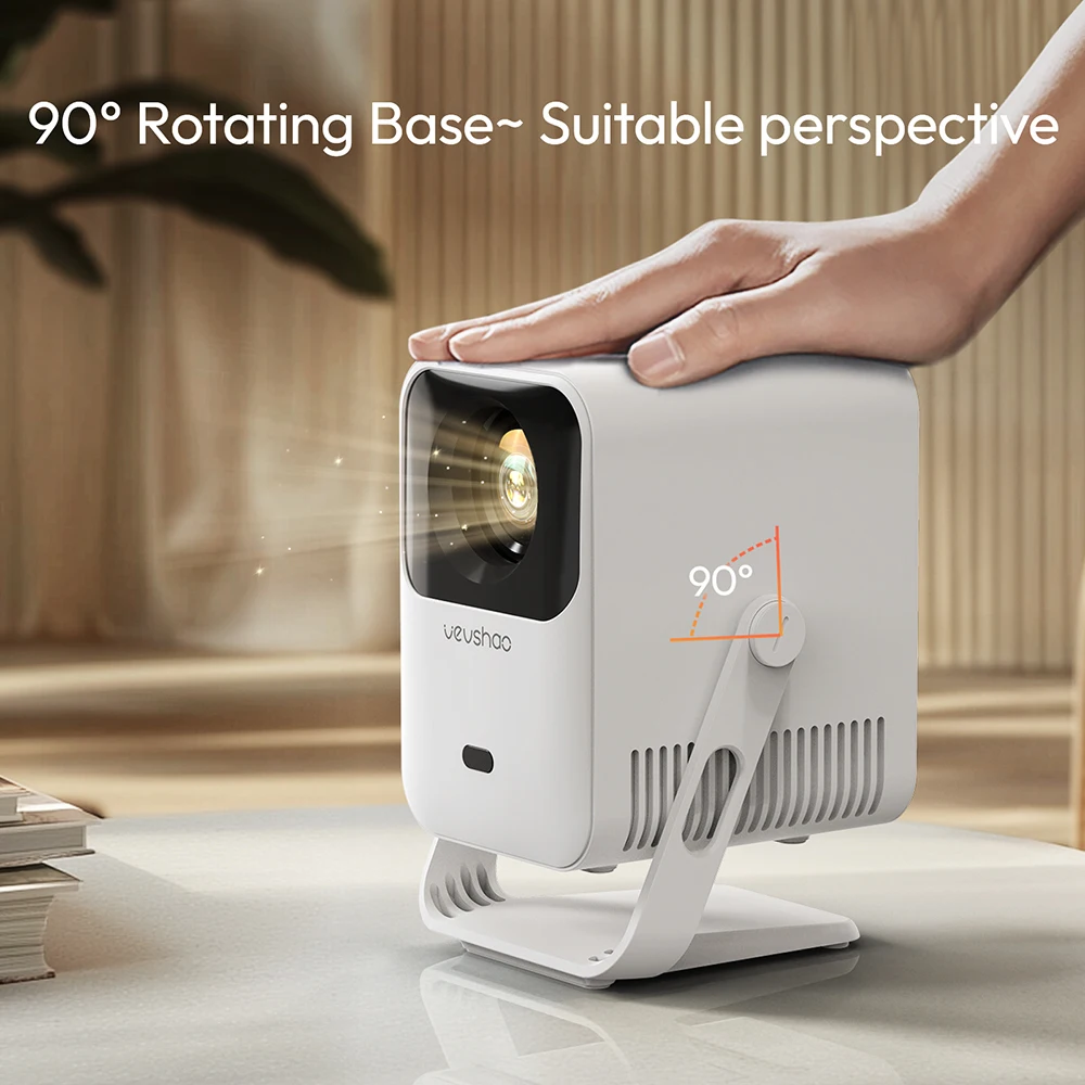 BYINTEK A15 HY320 Pro 4K Video Projector Adjustable Stand Proyector HY350 LCD Mini Portable 160 ANSI Speaker Projector For Home