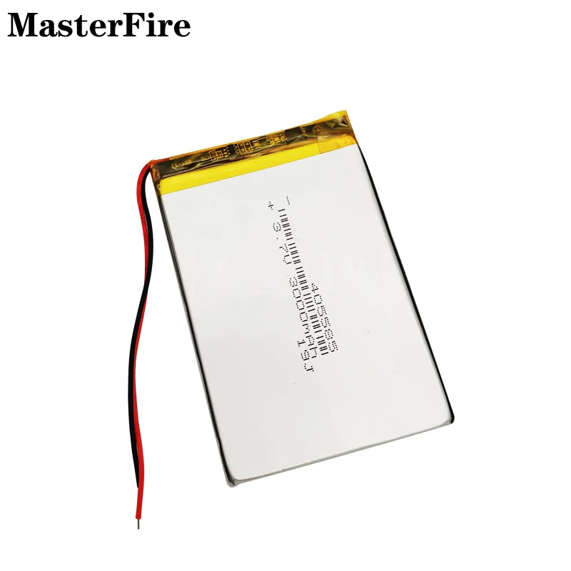 3.7V 3000mah Rechargeable Lithium Polymer Battery 405585 for Walkie-talkies Mobile Phone Notebook E-book Tablet PC MID Batteries