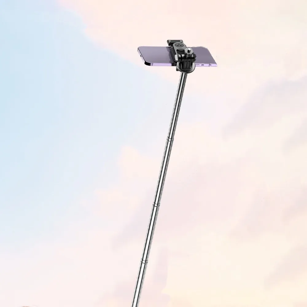 Auto Open Telescopic Selfie Stick 1.75 M Portable Bluetooth Selfie Stick Tripod Adjustable Selfie Stick Stand Home