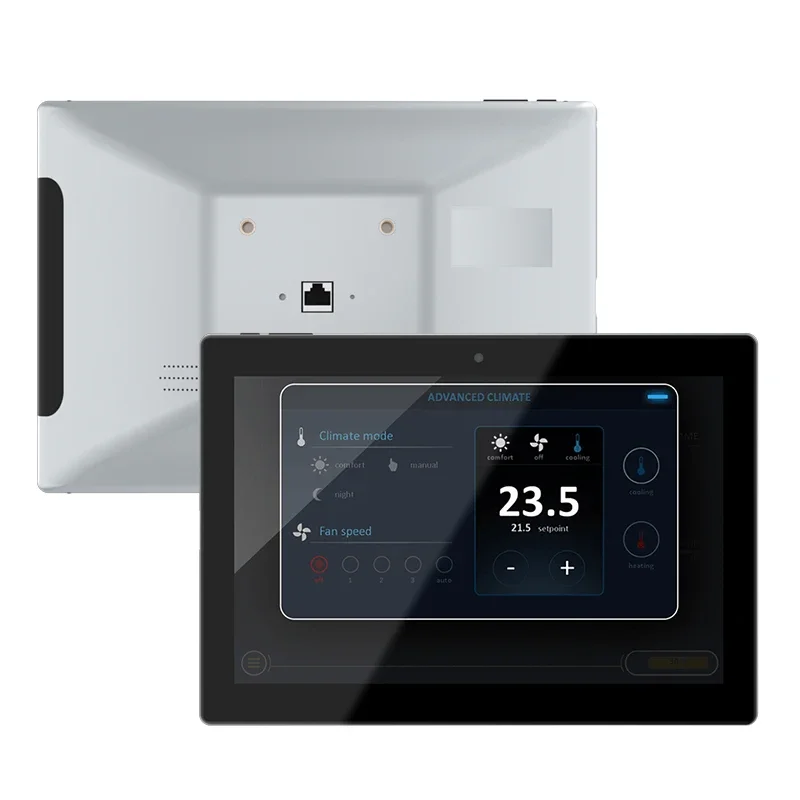 Customize RK3568 Quad-core Cortex-A55 Control Panel Luxury Aluminum Case Smart Home Tablet