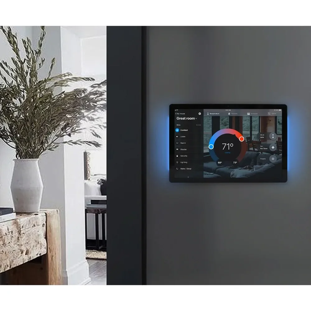 Wall Mount Android Tablet Smart Home Control Panel 10.1" RK3566 4+64GB POE RS485 Hotel Automation