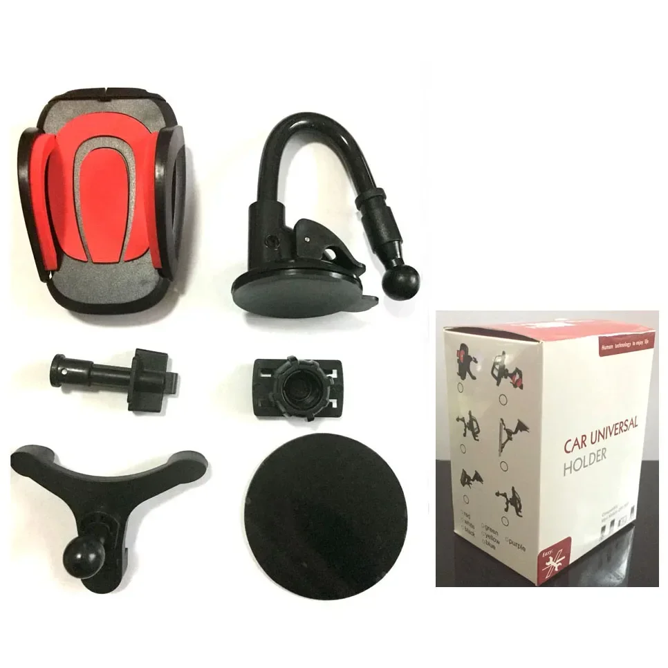 Universal Mobile Car Stand Sucker Holder 360 Degree Adjustable for GPS Smart Cell Phone iphone Samsung Xiaomi Car Mount