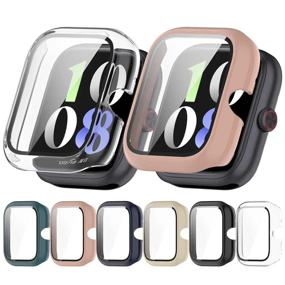 Smart Watch Protective Case PC Frame + Tempered Glass Screen Protector Anti-scraches Watch Cover for VIVO WATCH GT