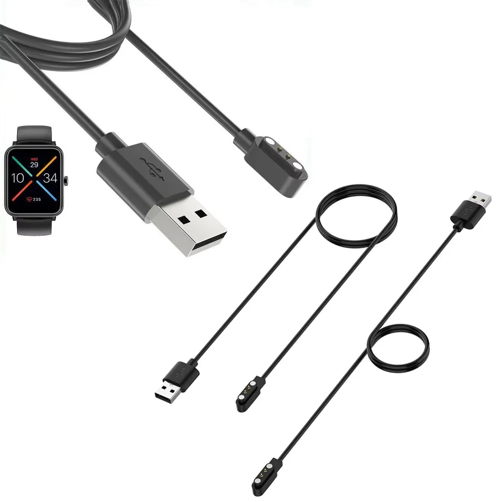 for Boat Watch Xtend Charging Cable for Noise Colorfit Pro 3/2/Ultra TPE Durable Cord Smart Chip Safe