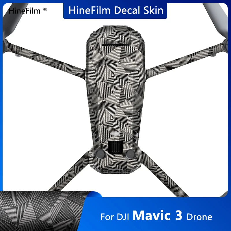 Hinefilm Skin for Mavic3 Sticker Decal Skin for DJI Mavic 3 Drone Skin Premium Wraps Protective Guard Film Wraps Cover
