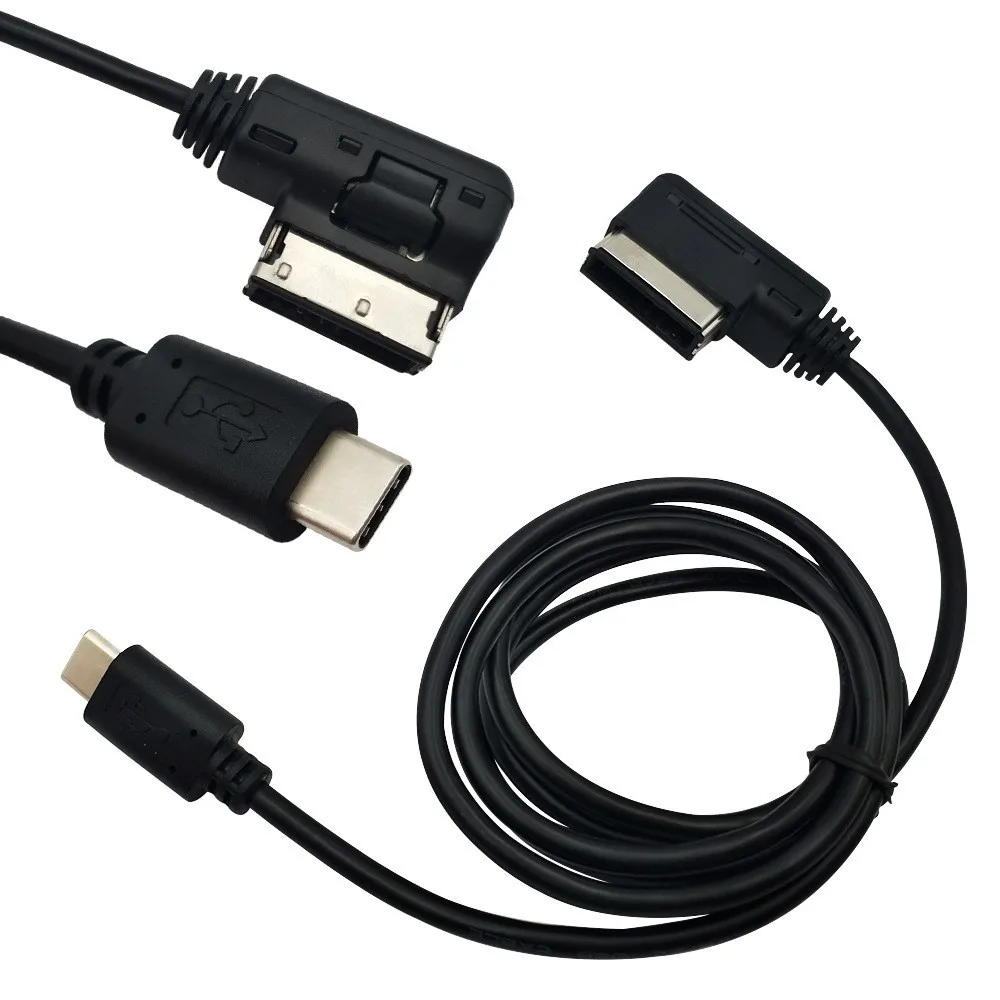 Suitable For Audi AMI, Volkswagen MDI 3.1 USB-C, LeTV Mobile Phone, Tablet, Car Charging Cable, Car AMI