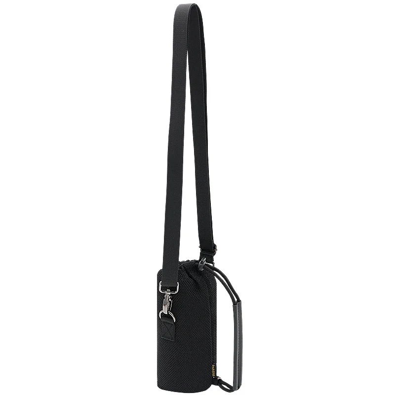 For Xiaomi ASM02G Bluetooth-compatible Speaker Carrying Bag Sound Permeable Adjustable Strap Travel Pouch