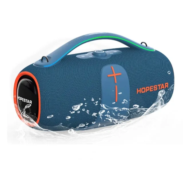 Hopestar Speaker A85 High Quality Portable Audio Players 400W RGB Wireless Subwoofer Home Theatre USB For Parties Computers DC
