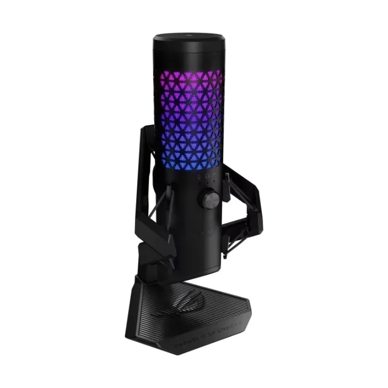 ROG Carnyx USB Gaming Microphone 25mm Condenser 192 KHz/24-Bit Sampling Rate Aura Sync RGB Lighting For Streaming