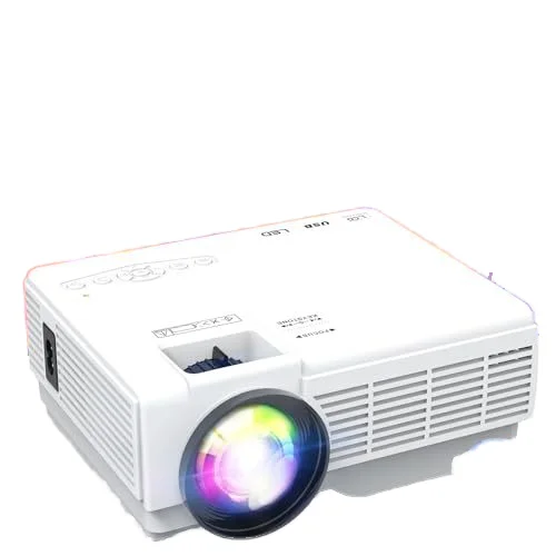 Projector, Mini Projector,1080P Full HD Home Theater Video Projector, Compatible With Smartphone/TV Box/Laptop