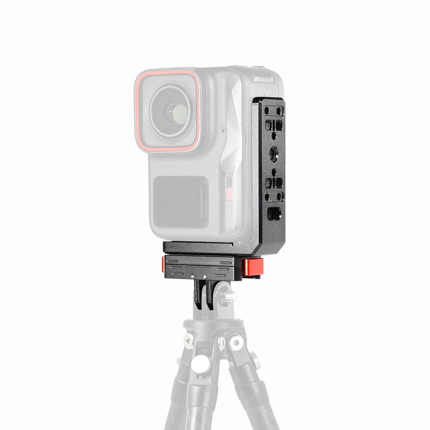L-shaped Bracket Magnetic Two Claw Adapter Action Camera Accessories for Insta 360 Ace Ace pro Tripod QR Adapter Mount Plate