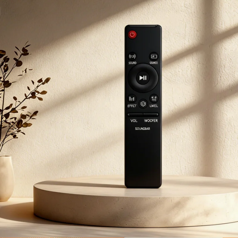 Adium Wireless IR Remote Control AH59-02745A Black Compatible with Samsung Sound Bars HW-K850 HW-K950 HW-K850/ZASoundbars 43 Hz