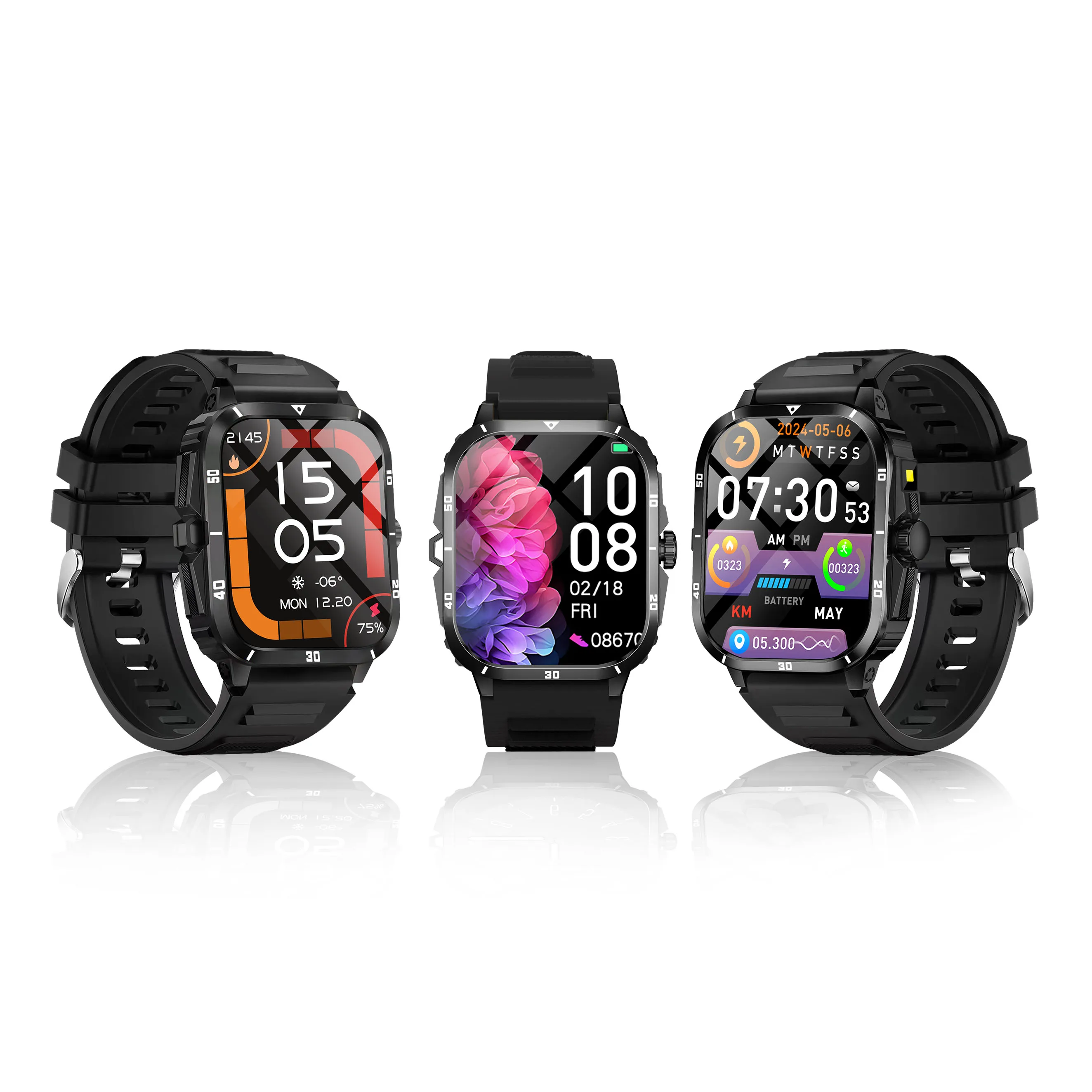 2026 New Smart Watch, Can Make And Receive Calls, Message Reminders, Music Playback, Suitable For Iphone And Android Phones