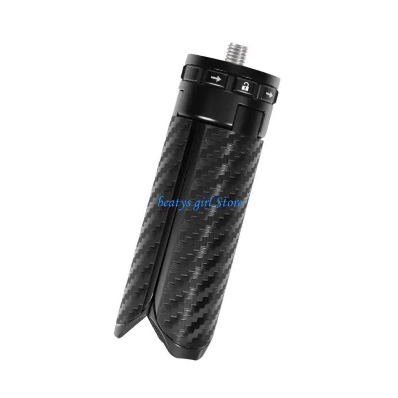 C7AB Compactly Aluminum Mini Tripod With Base For Smartphones Cameras Action Cameras Stable Desktop Stand 2.5kg Load