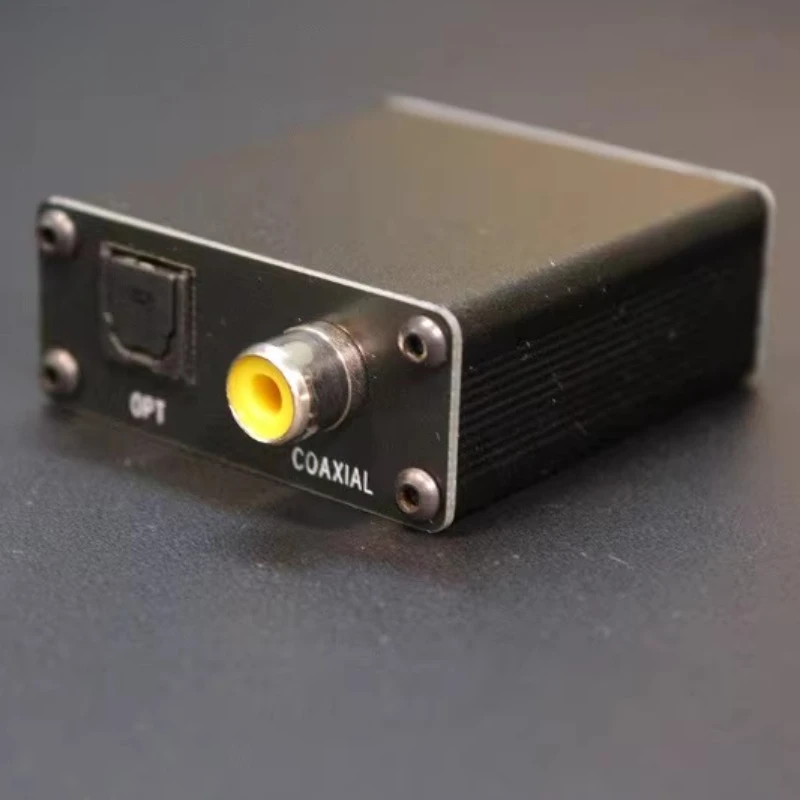 Ps5 usb to optical coaxial output with housing usb cable splitter