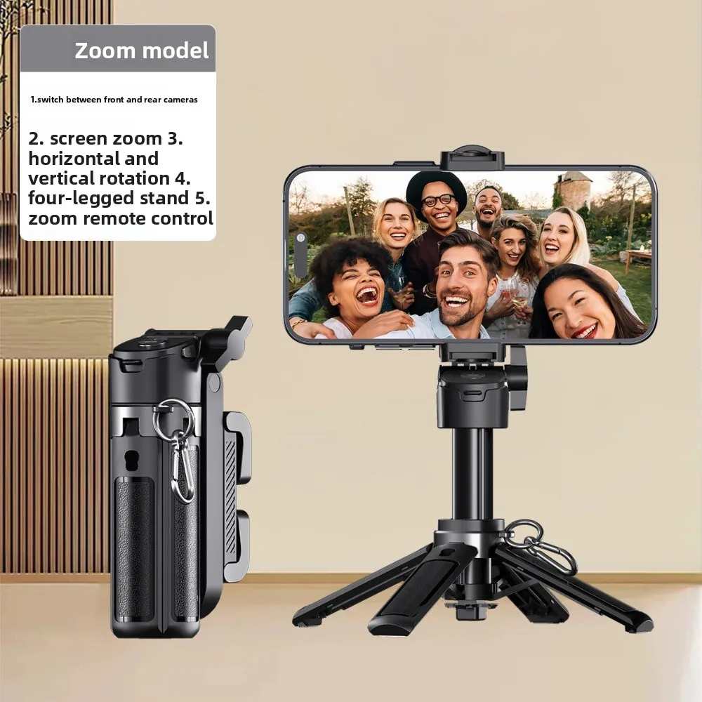 Zoom Bluetooth Selfie Stick Tripod Adjustable Telescopic Selfie Stick Portable Extendable Selfie Stick Stand Travel
