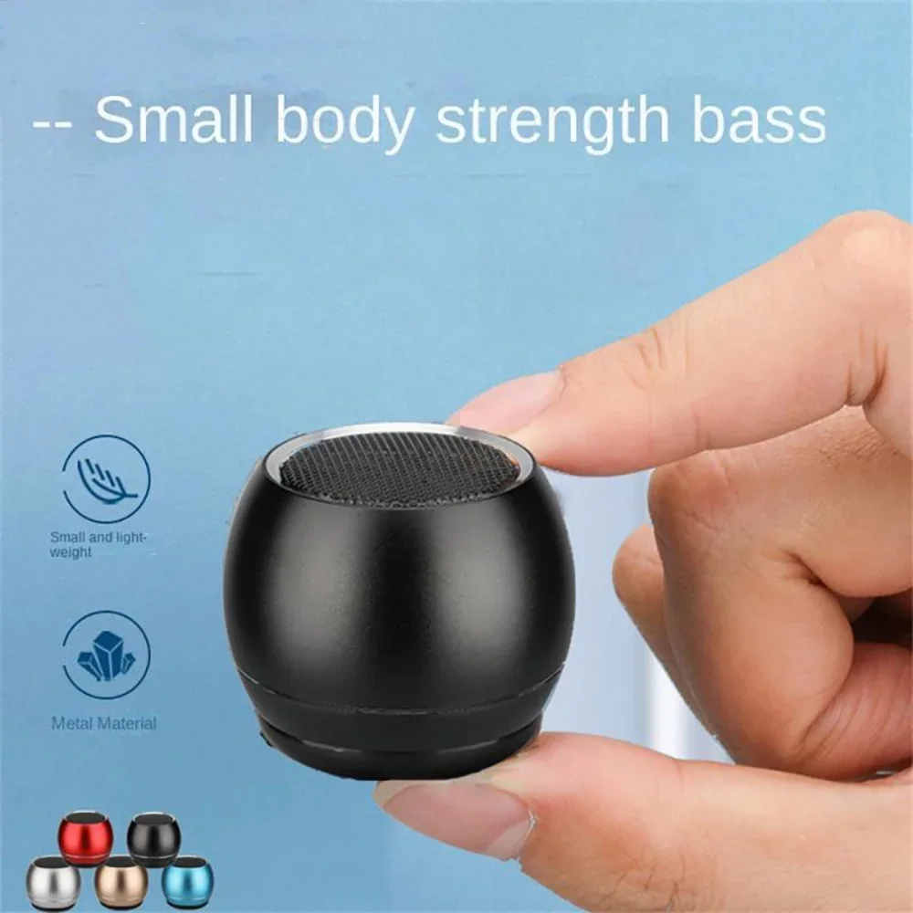 M1 Portable Bluetooth Mini Speaker Wireless Music Stereo Sound Subwoofer Microphone for Outdoor Travel Party Home Audio Player