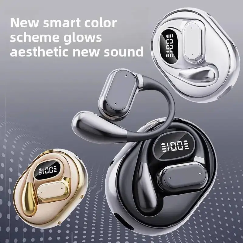 144 Language AI Translation OWS Bluetooth 5.3 Earhook True Wireless Simultaneous Interpretation Hifi Earbuds For Sports Travel