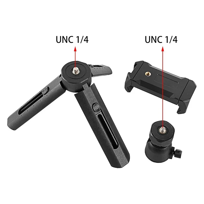 Mini Selfie Stick Tripod Phone Tripod Stand Universal Photography for Gopro Phone Samsung Xiaomi Huawei Phone Live Tripode