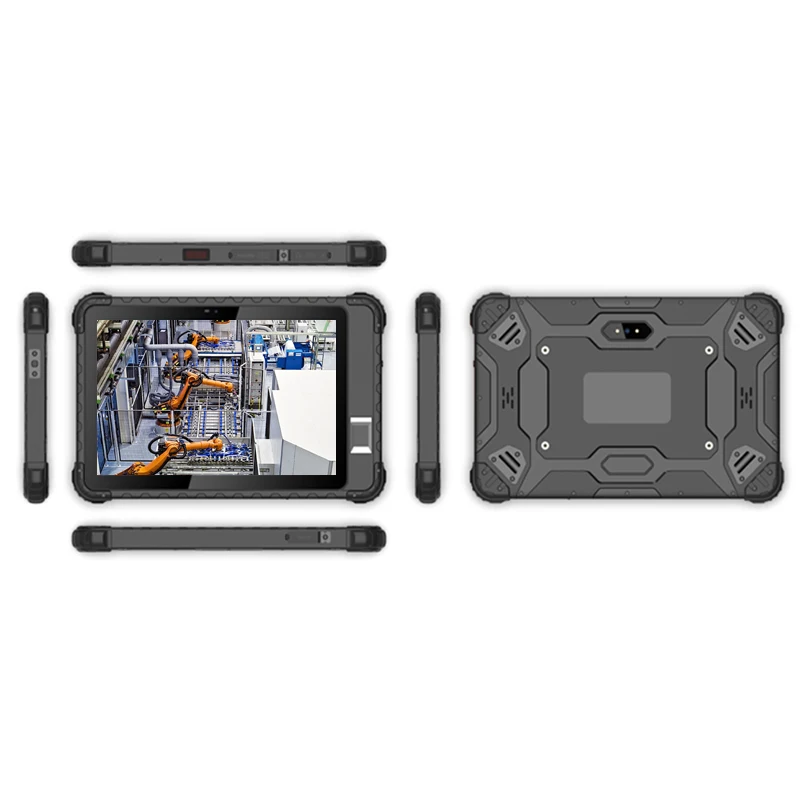10.1inch  Touch Screen IP65 Rugged Tablet PC Industrial Computer 3G 4G WIFI+5G ID  Finger Touch QR Code Identify NFC Module