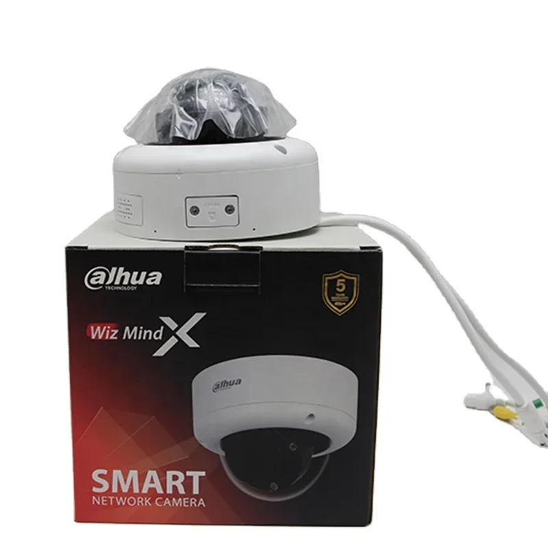 Original IPC-HDBW71242E1-Z-X 12MP ANPR Parking Space Management Dome IP Camera Hi-Fi Speaker IP67 IR40m EPoE CCTV Camera