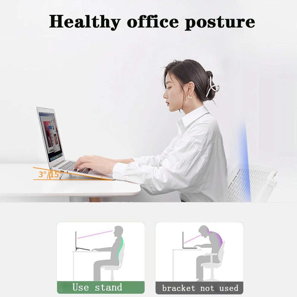 Mini Portable Legs Laptop Stand For Computer Keyboard Holder Laptop Stands For Macbook Huawei Xiaomi Notebook Aluminum Support