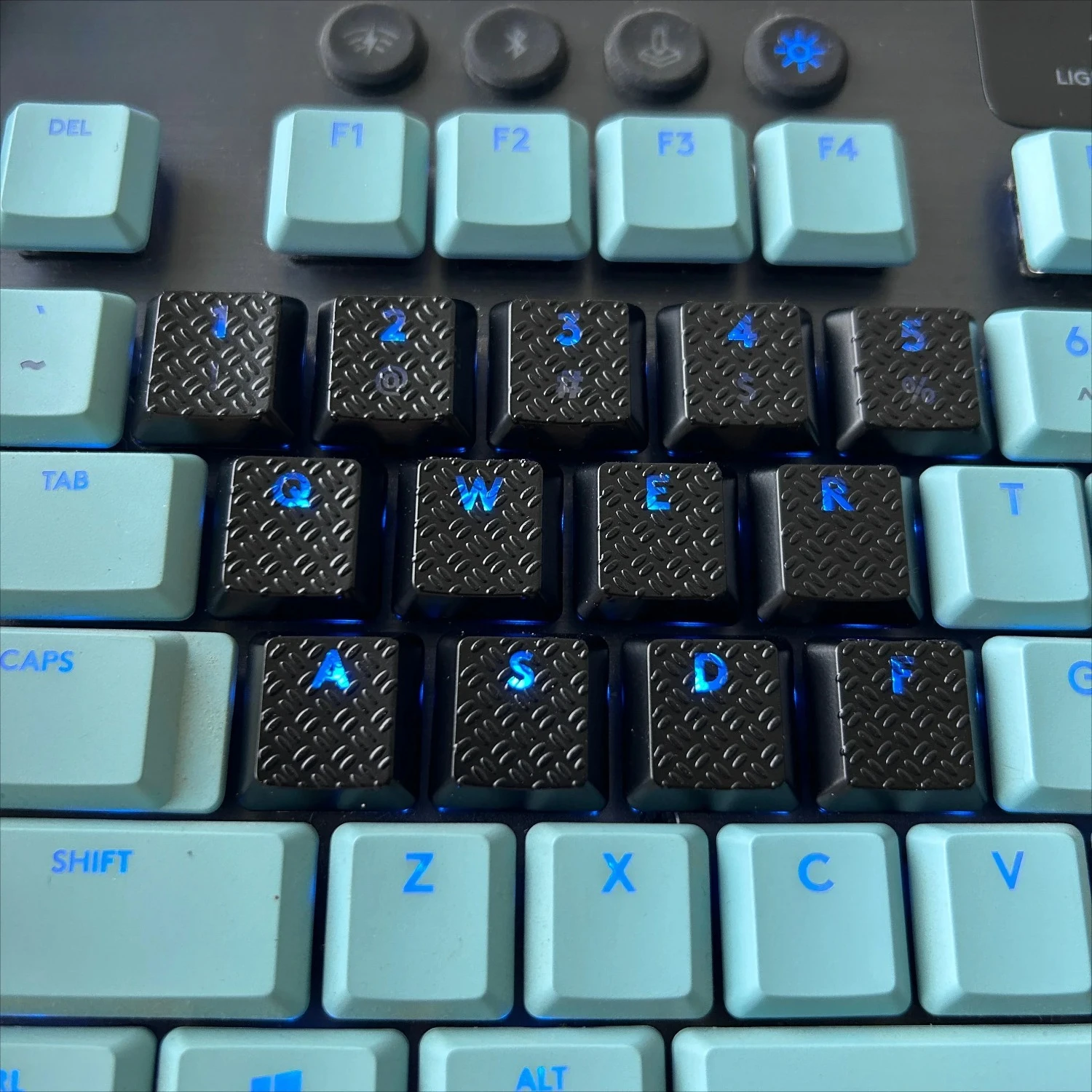 For Logitech G915\G913\G815\G813\TKL87 Mechanical Keyboard Non-Slip Textured Replacement 8Keys, 13Keys Keycaps