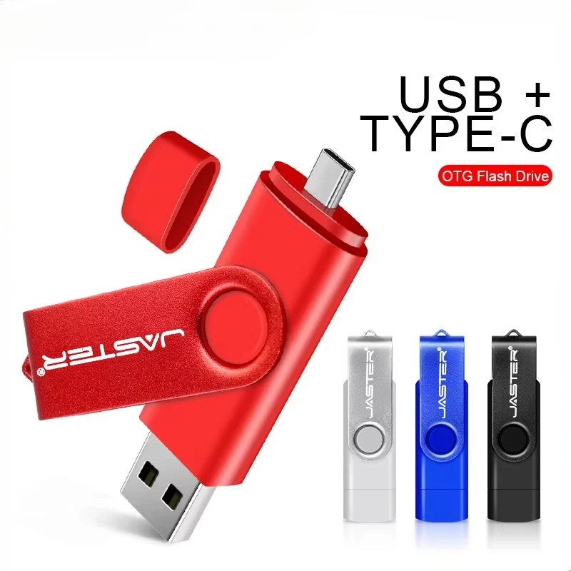 Multifunctional OTG 2 IN 1 Type-c USB Flash Drive Pendrive 128GB Cle Usb Флэш-накопител Stick 32/64 GB Pen Drive for Phone