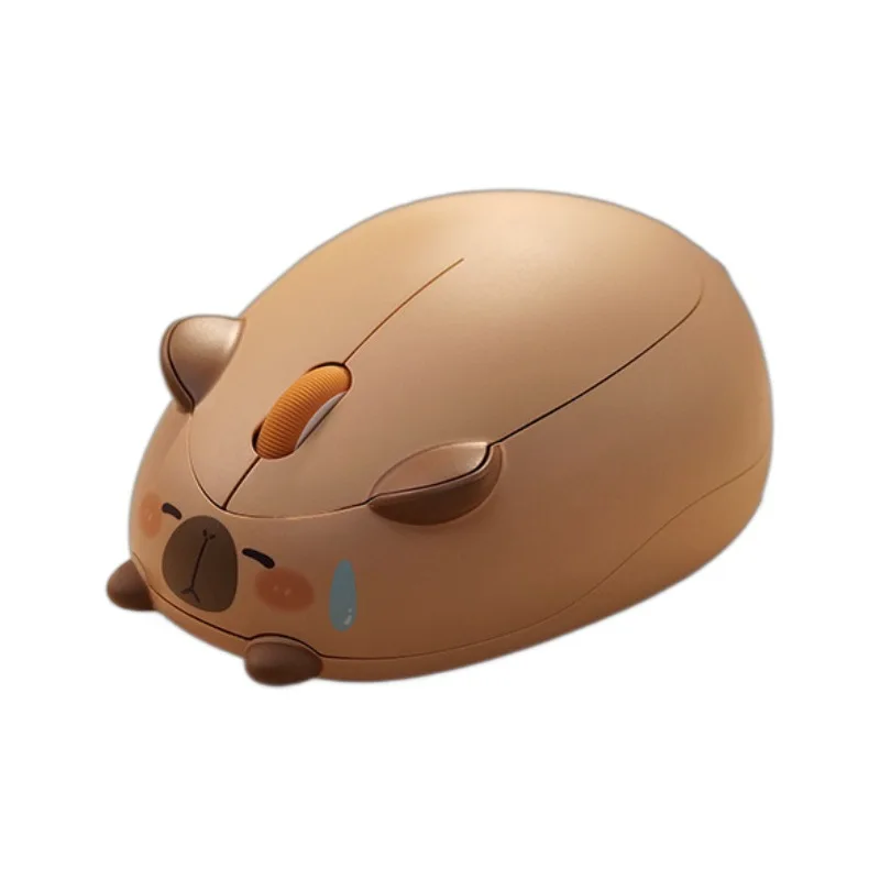 Cute Capybara Wireless Mouse Optical Portable Mute 2.4G Mice Desktop Laptop Universal Computer USB Mice For Pc Office Girl Gifts