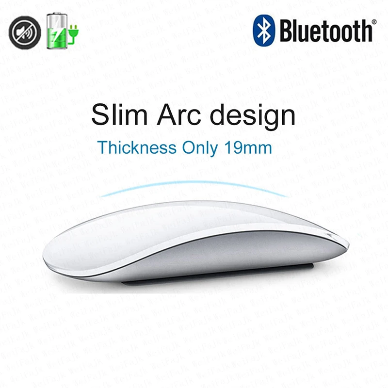 For Apple Original Wireless Bluetooth Touch Magic Mouse For Macbook Air Mini Laptop Tablet PC iPad Pro Ergonomico Gaming Mouse