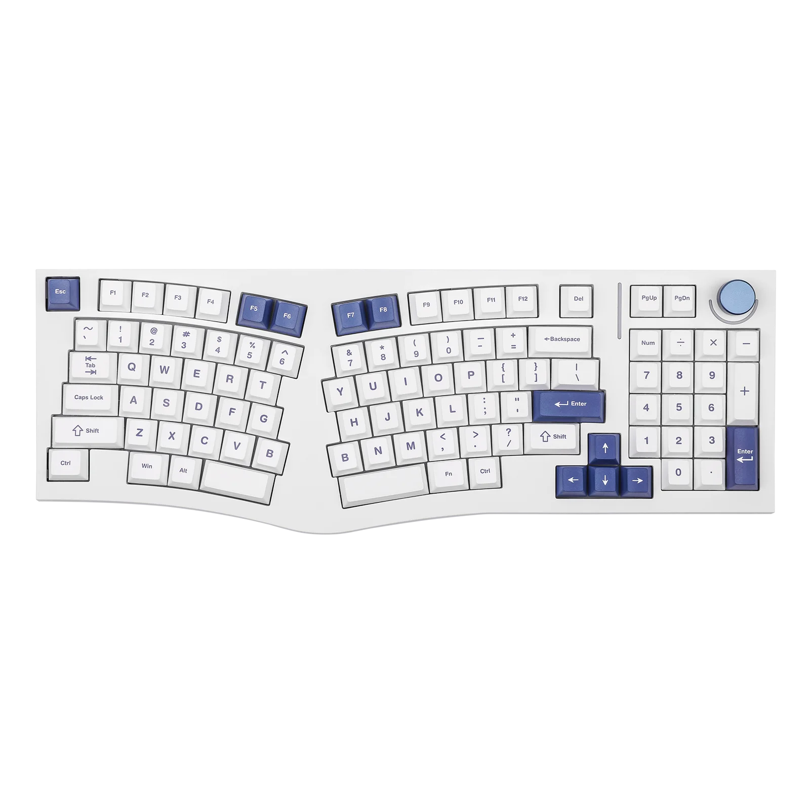 Feker Alice98 QMK/VIA Alice Layout Gasket-mounted Hot-Swap Wired/Bluetooth/2.4GHz Wireless Mechanical Keyboard for Mac/Win