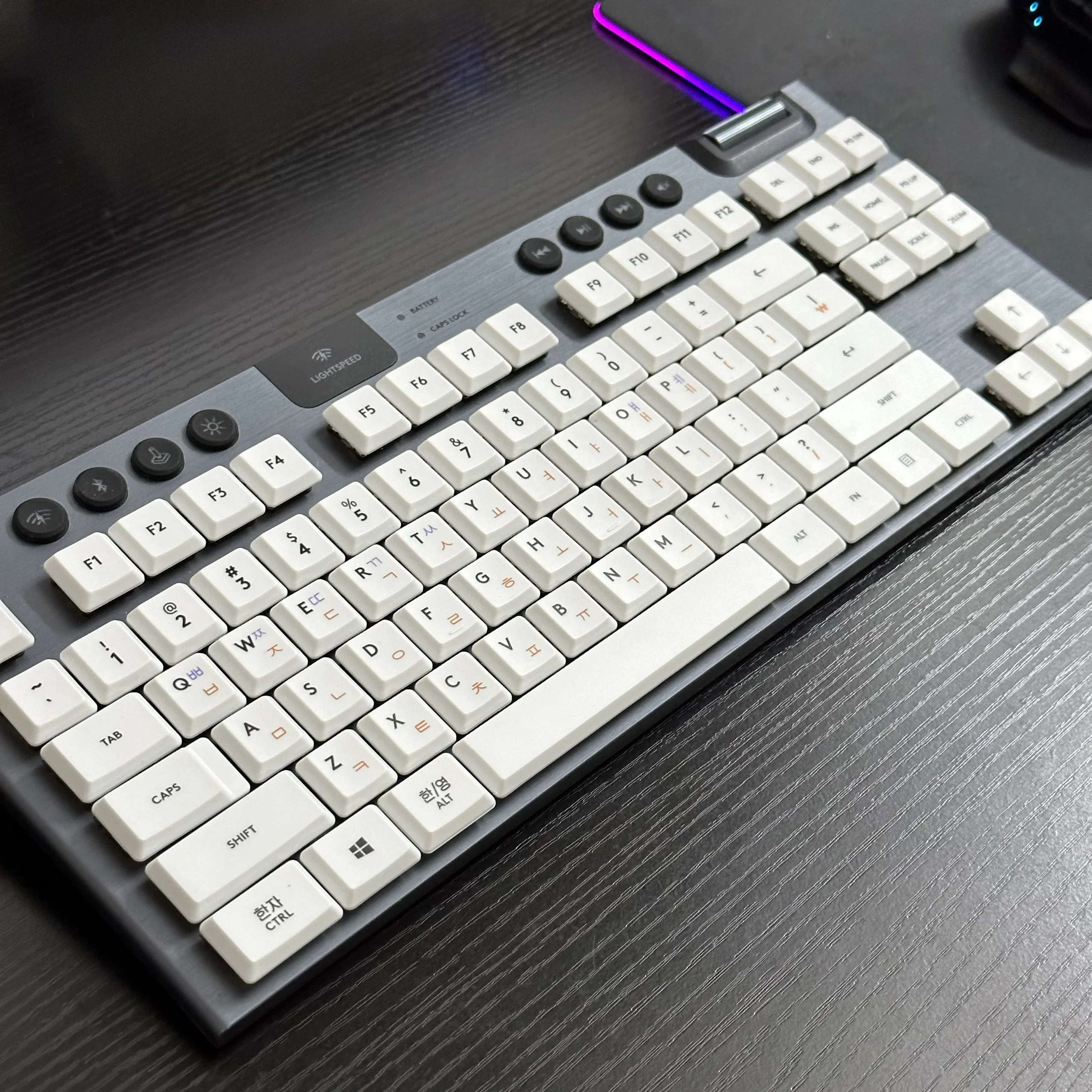 G913 Korean Phonetic PBT Material G913 G813 G915 G915TKL Mechanical Keyboard Backlit Gaming Keycaps