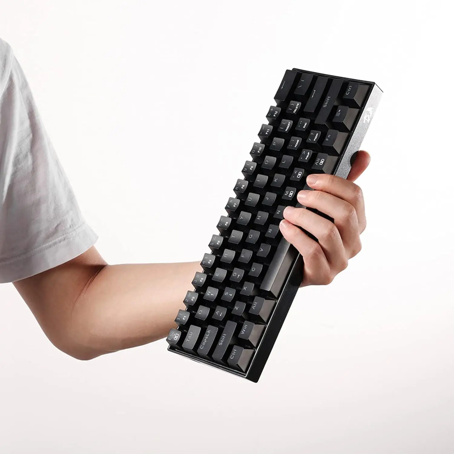 Redragon K630 Dragonborn 60% Wired RGB Hot-Swappable Gaming Keyboard, 61 Keys Compact Mechanical Keyboard