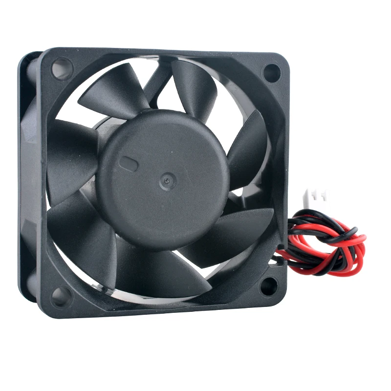 ACP6025 6cm 60mm Axial Flow Fan 60x60x25mm Cooling Fan DC5V/12V/24V 2-Pin for Charger Power Supply Frequency Converter
