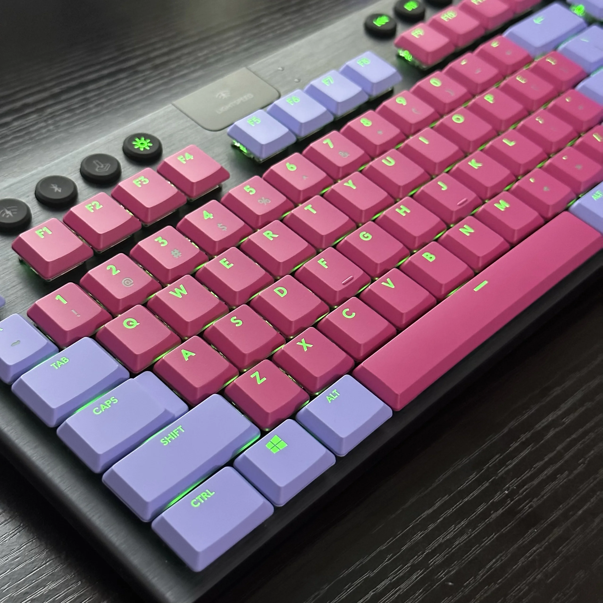 110 Full Keys,Shine Through Replacement Keycaps,New Original G913 G915TKL Keycap Custom Keyboard Keycap for Mechanical Keyboard