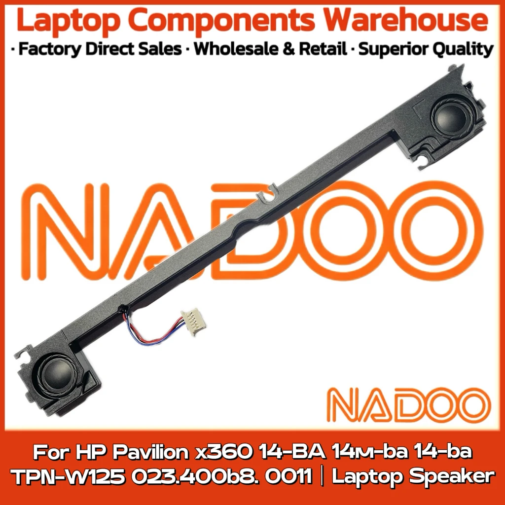 New Original Laptop Notebook Speaker For HP Pavilion x360 14-BA 14m-ba TPN-W125 023.400B8. 0011 built-in speaker horn audio