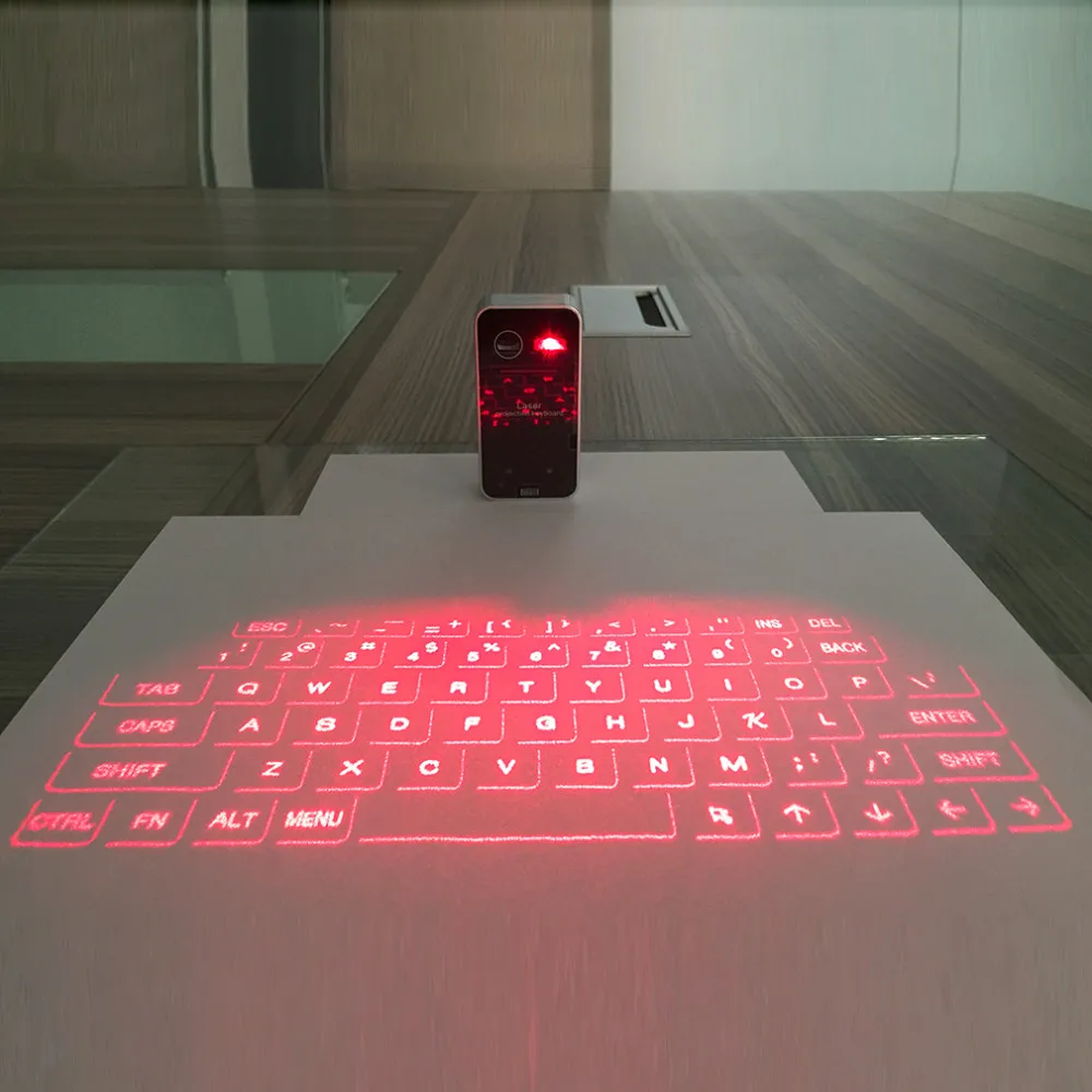Wireless Laser Keyboard Portable Virtual Projection Bluetooth Keyboard for Android Smart Phone Tablet PC Notebook Dropshipping
