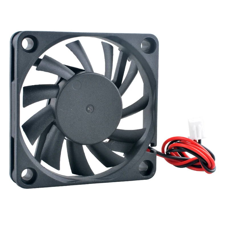 Ultra Thin ACP6010 Axial Cooling Fan 60x60x10mm Multi-Voltage 5V/12V/24V for Chargers Power Supplies Electronics