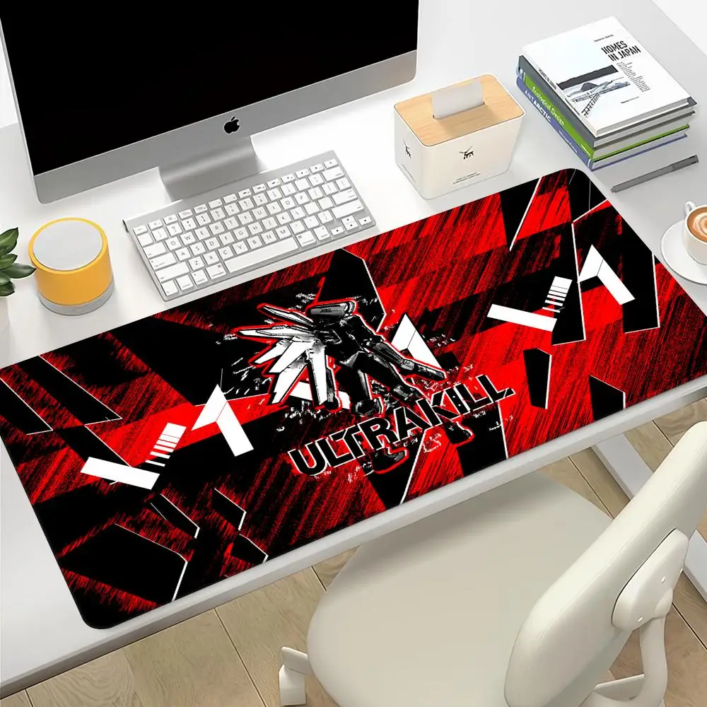 Fast-paced retro shooter ULTRAKILL Mouse Pad Computer Mouse Pad Gaming MousePad keyboard Waterproof Office Mouse Mat Gamer