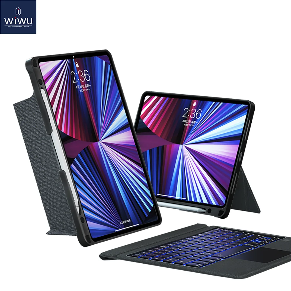 WiWU Wireless Keyboard for iPad Pro 11 13 2024 12.9 11 10.9 Magnetic Detachable Keyboard for iPad Air 11 13 2024 Tablet Keyboard