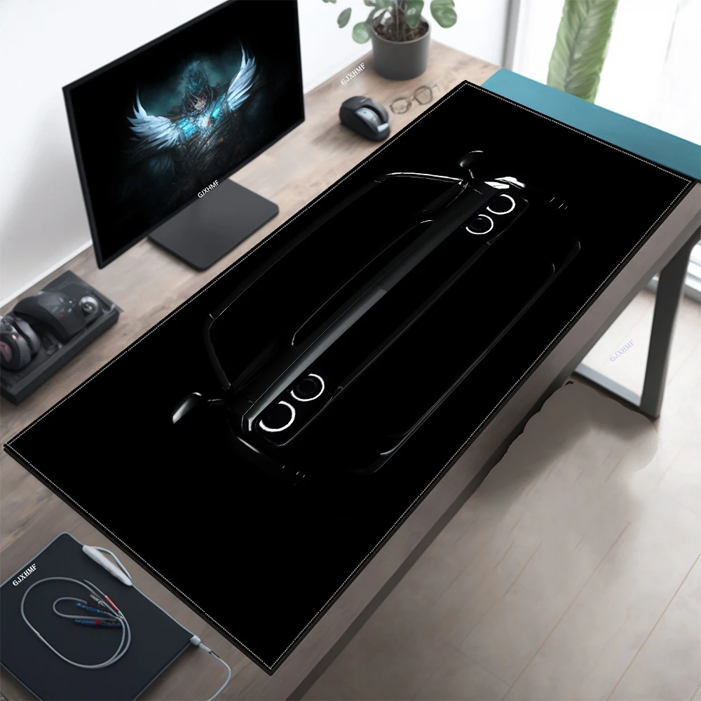 Black Cool Car Large MousePad XXL Mouse Gaming Mouse Pad  Rubber Deskmat Keyboard Mat Computer Gamers Work Office Mouse Gamer