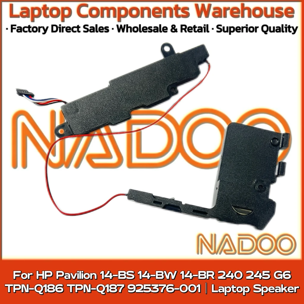 New Original Laptop Notebook Speaker For HP Pavilion 14-BS 14-BW 14-BR 240 245 G6 TPN-Q186 Q187 925376-001 built-in horn audio