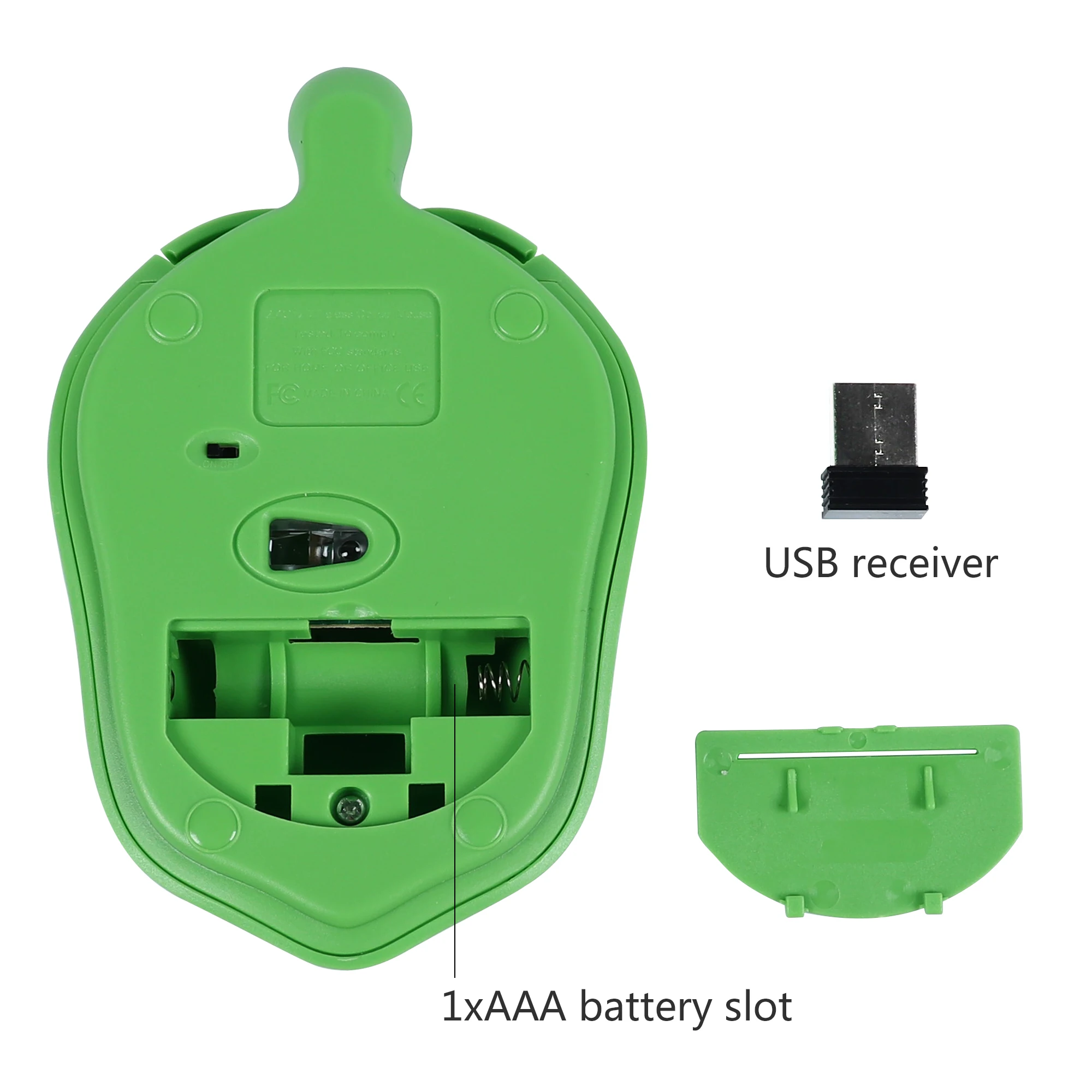 Wireless 2.4G Turtle Mouse Light Weight Portable Plug And Play Creative Design Mause Gift  Funny Mice Office Use PC Laptop Study