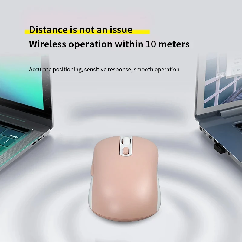 Tri-Mode Wireless Mouse 2.4G Bluetooth 5.0/3.0 Rechargeable Ergonomic Mause Optical Gaming 1600DPI Computer Mice For Laptop PC